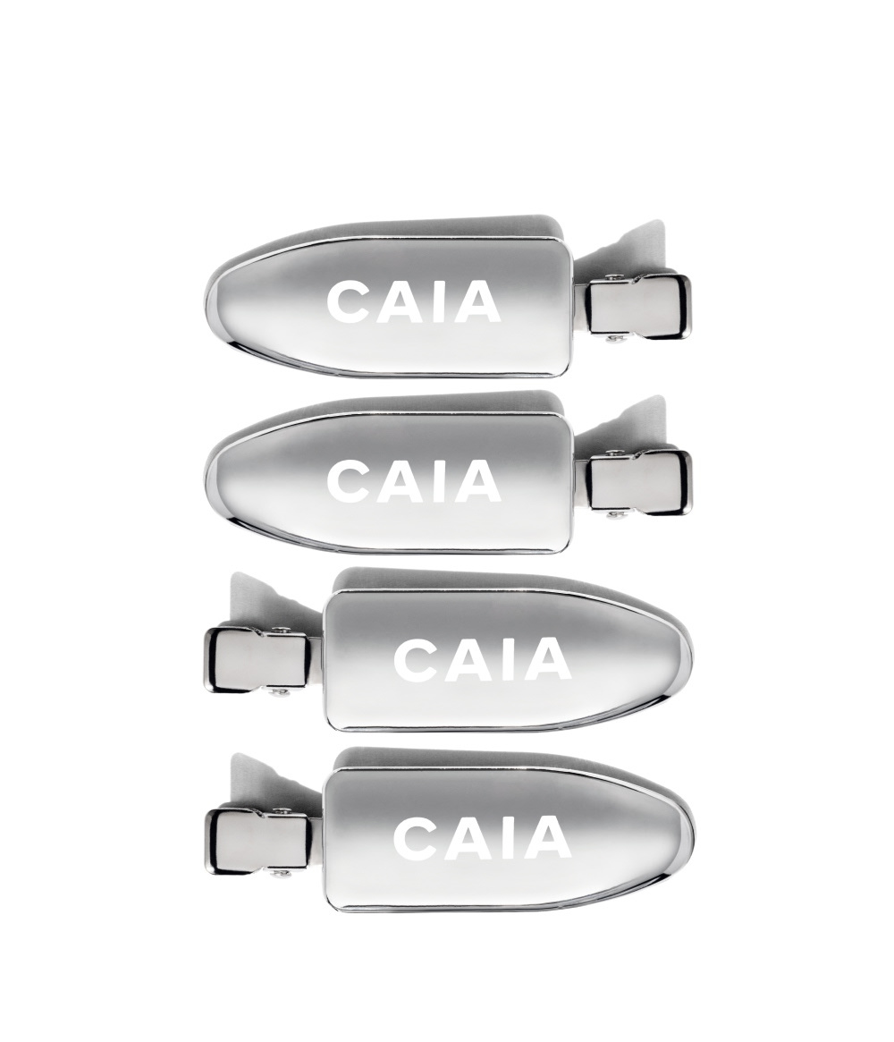 SILVER HAIR CLIPS ryhmässä SIVELTIMET & TARVIKKEET / TOOLS @ CAIA Cosmetics (CAI6160)