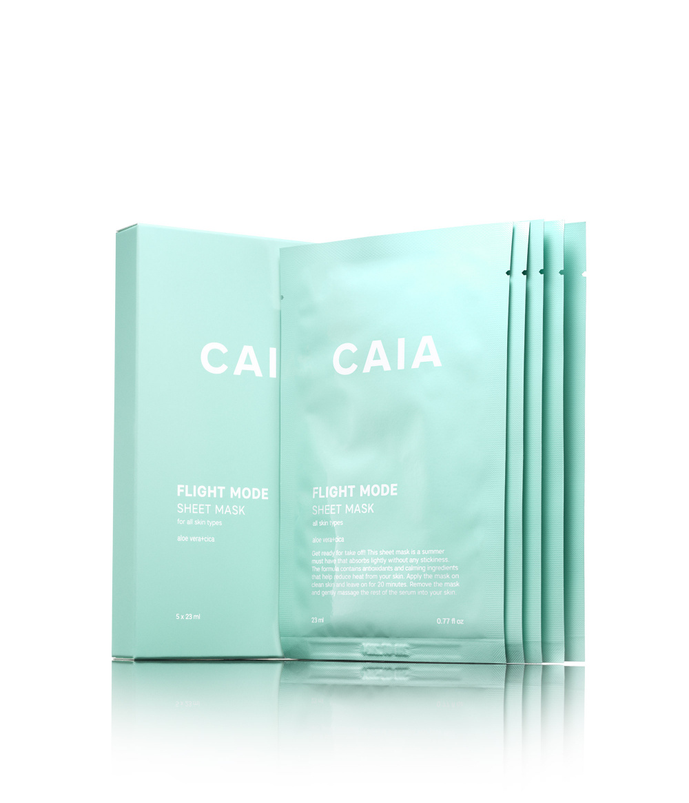 FLIGHT MODE SHEET MASK ryhmässä IHONHOITO / SHOPPAILE TUOTTEEN MUKAAN / Kasvonaamiot @ CAIA Cosmetics (CAI846)